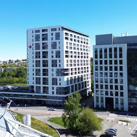 Apartment Efaga Modern Tower Gdynia With Private Parking Space Eksteriør billede